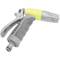 Pistola a Spruzzo per Tubi Irrigazione Giardino con Leva di Azionamento