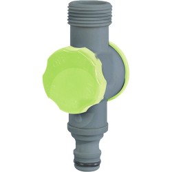Raccordo con Riduttore di Flusso adattatore per Irrigazione Giardino