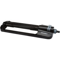 Rectangular Sprinkler with 19 Nozzles Black Edition