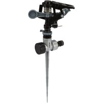 Irrigatore Ad Impulso con Picchetto in Zinco Black Edition