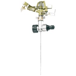 Irrigatore Settoriale 360° Su Asta in Zinco