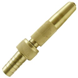 Ugello Spruzzo Regolabile In Ottone 1/2" per Tubi Irrigazione Giardino