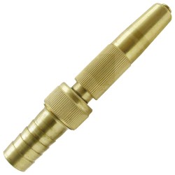 Ugello Spruzzo Regolabile In Ottone 3/4" per Tubi Irrigazione Giardino