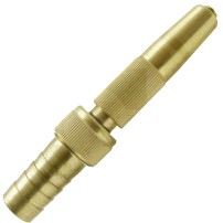 Ugello Spruzzo Regolabile In Ottone 1" per Tubi Irrigazione Giardino