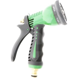 Pistola Irrigazione 6 Getti innesto in Ottone per Tubi Giardino