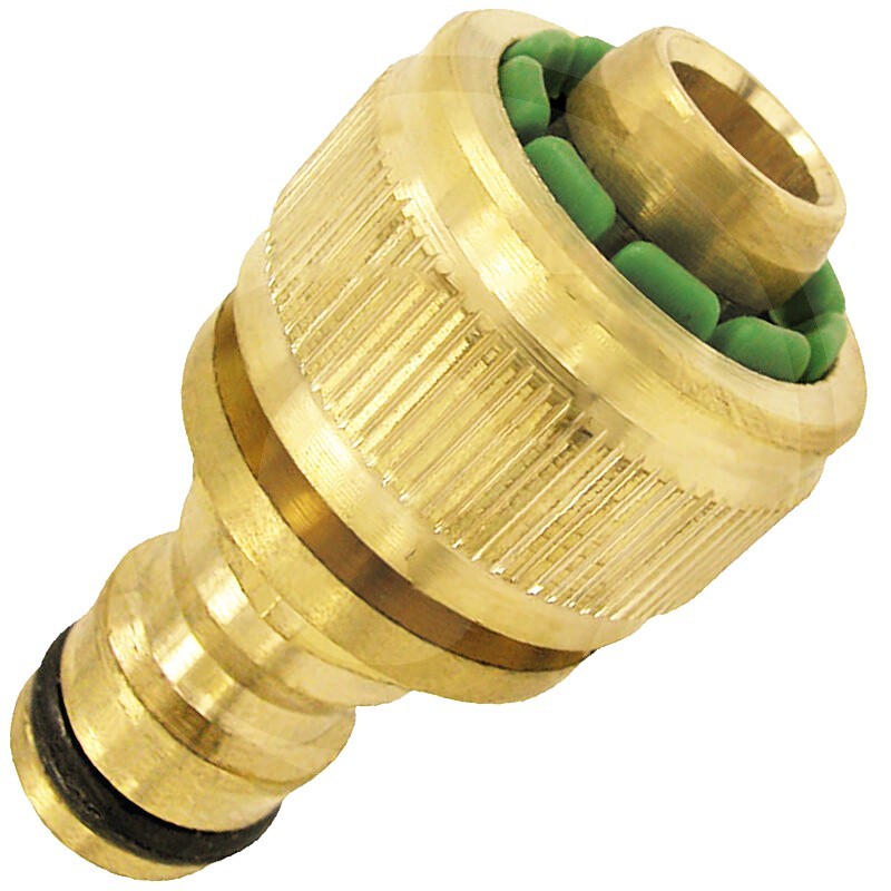Raccordo Tubo Flessibile con Giunto a Innesto 1/2" in Ottone Raccordo Tubo Flessibile con Giunto a Innesto 1/2" in Ottone