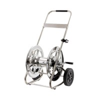 Carrello Avvolgitubo in Acciaio Inox fino a  30 metri di Tubo 3/4"