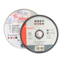 Steel Cutting Disc 125mm x 1mm - Set of 10