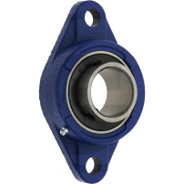 UCFL208 Supporto Cuscinetto 2 Fori Flangiato in Ghisa Ø 40mm