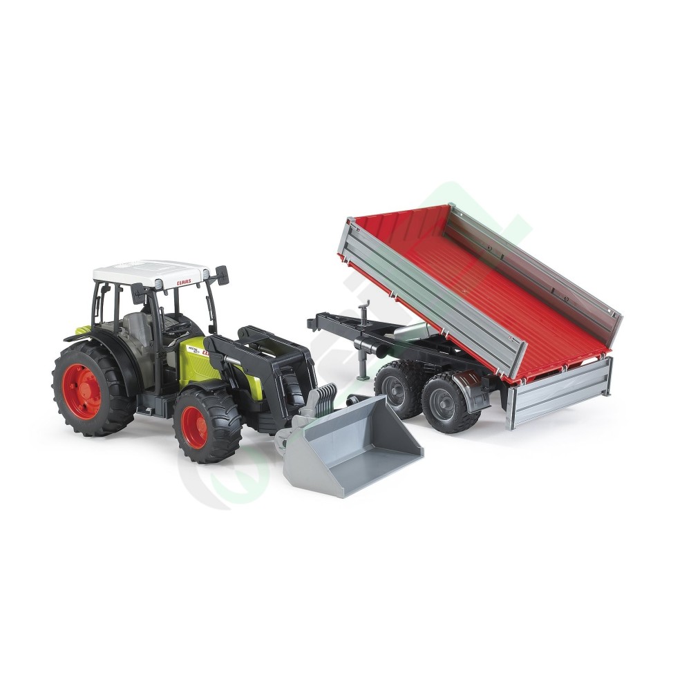 Claas Nectis 267 F Tractor With Trailer Bruder Toys