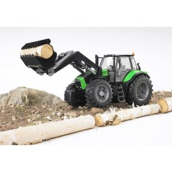 Trattore Deutz Fahr Agrotron X720 con Caricatore Frontale Bruder Giocattoli
