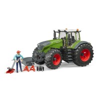 Fendt 1050 Vario Tractor with Mechanic and Workshop Tools Bruder Toys