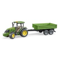 John Deere 5115 M Tractor with Trailer Bruder Toys