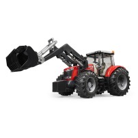 Massey Ferguson 7624 Tractor With Front Loader Bruder Toys