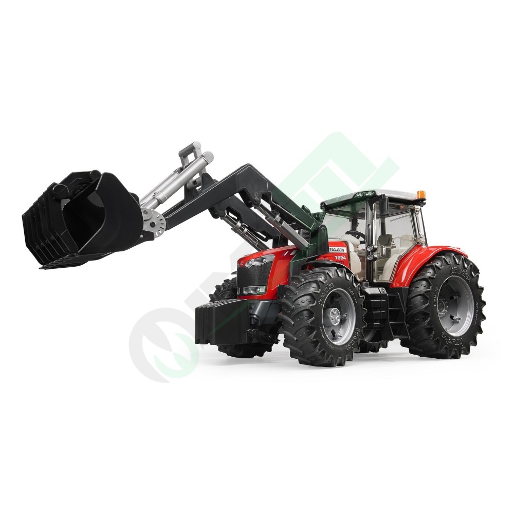 Massey Ferguson 7624 Tractor With Front Loader Bruder Toys