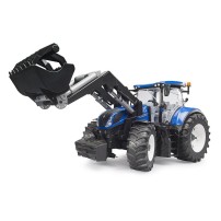 Trattore New Holland T7.340 con Caricatore Frontale Bruder Giocattoli