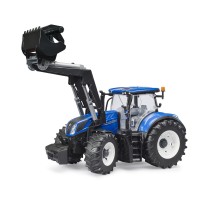 Trattore New Holland T7.340 con Caricatore Frontale Bruder Giocattoli