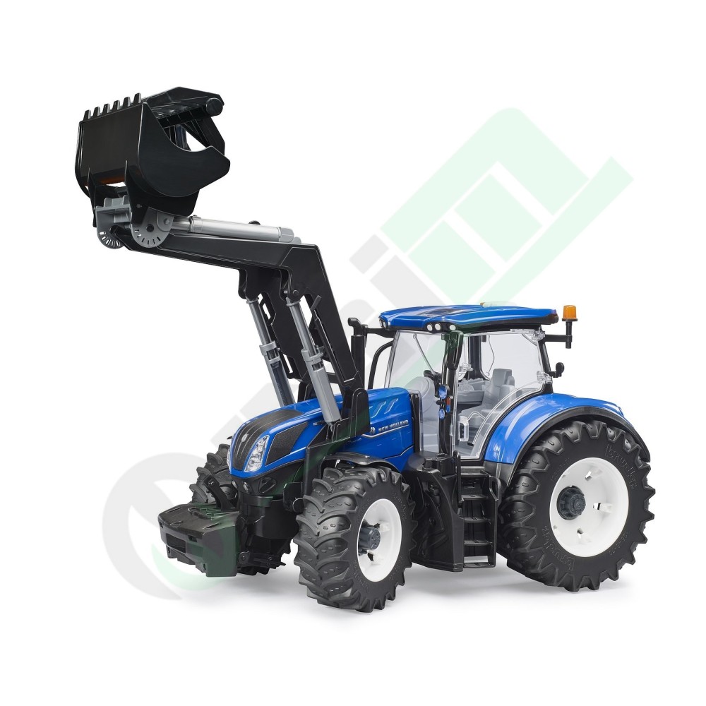 Trattore New Holland T7.340 con Caricatore Frontale Bruder Giocattoli
