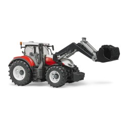 Steyr 6300 Terrus CVT Tractor With Front Loader Bruder Toys