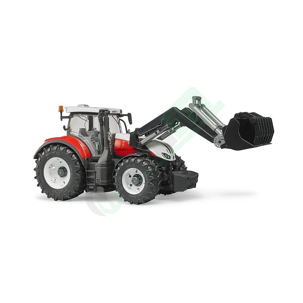 Steyr 6300 Terrus CVT Tractor With Front Loader Bruder Toys