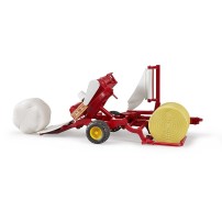 Imballatrice con 2 Roto Balle Bruder Giocattoli