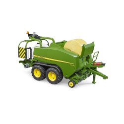 Pressa con Avvolgitore Rotoballe John Deere C441 R Bruder Giocattoli