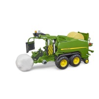Pressa con Avvolgitore Rotoballe John Deere C441 R Bruder Giocattoli