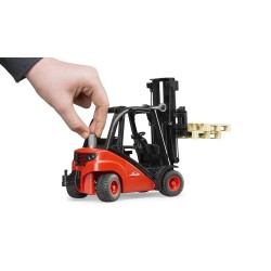 Carrello Elevatore Linde H30D Bruder Giocattoli