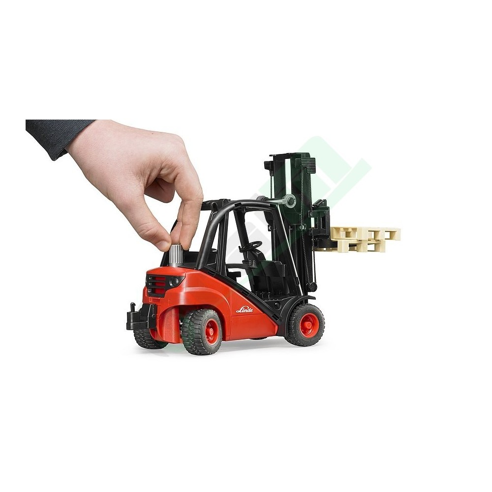 Linde H30D Forklift Truck Bruder Toys