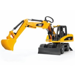 Escavatore Gommato Caterpillar Bruder Giocattoli