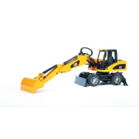 Escavatore Gommato Caterpillar Bruder Giocattoli