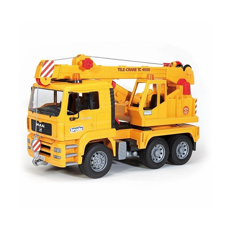 Camion Gru MAN TGA Bruder Giocattoli