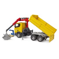 Scania Super 560R Construction Truck with Crane and 2 Pallets Bruder Toys