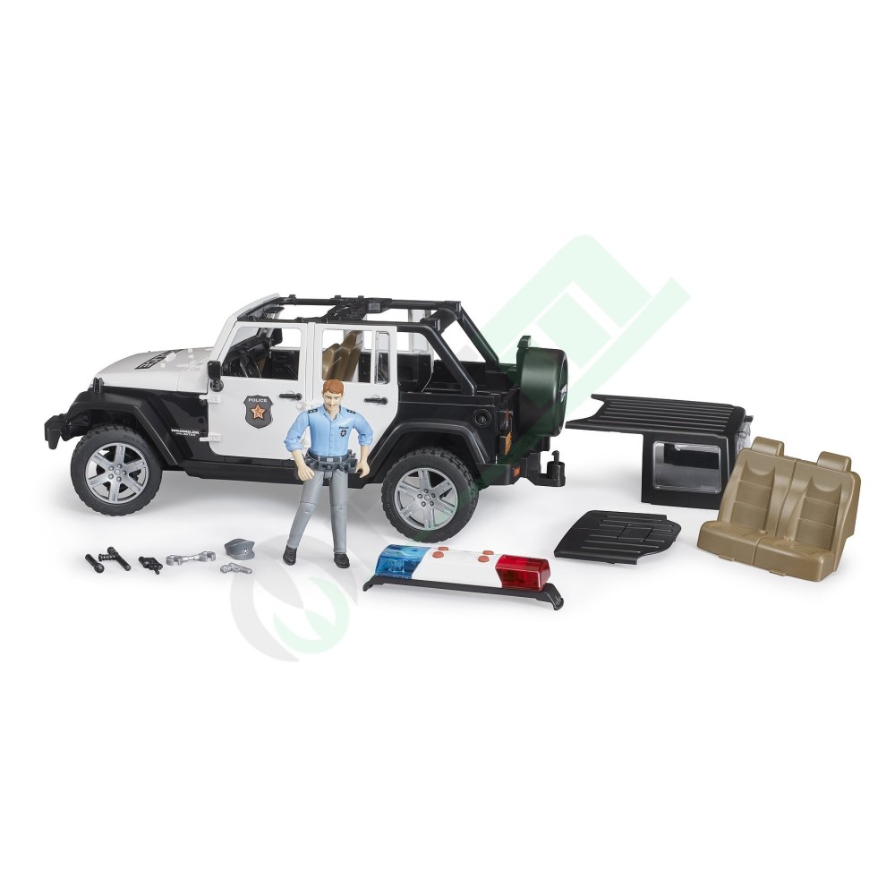 Jeep Wrangler Unlimited Police Bruder Toys
