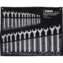 Combination Key Set 25 pieces 6-32mm Chrome FERVI