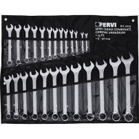 Combination Key Set 25 pieces 6-32mm Chrome FERVI