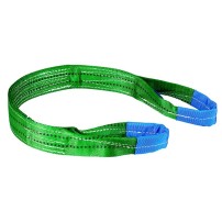 Flat Lifting Band 1 Meter Capacity 2000Kg Green FERVI