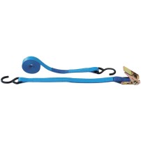 Fascia di Ancoraggio 8mt + 0.5mt Gancio ad Uncino con Tenditore a Cricchetto INECO