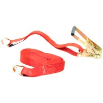 Fascia di Ancoraggio 8mt + 0,5mt Gancio ad Uncino con Tenditore a Cricchetto