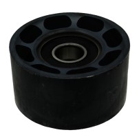 87840244 Rullo di rinvio Tendicinghia 74mm per Trattori New Holland Case IH John Deere