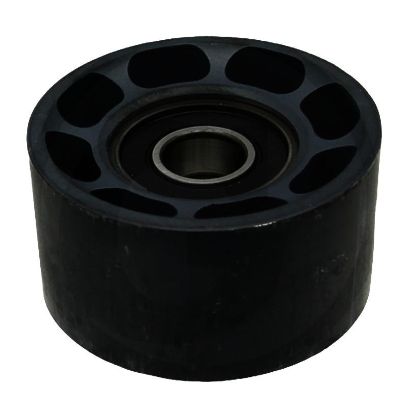 87840244 Rullo di rinvio Tendicinghia 74mm per Trattori New Holland Case IH John Deere