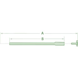 Universal Engine Stop Cable with Lock L 2200mm