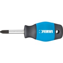 Cross screwdriver SHORT PH 2 mm Length 100 mm Magnetic tip FERVI C882/2038