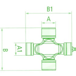 Crociera per Cardani Omocinetici WW80° 30.2x91.5 27x100 mm