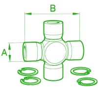 Crociera per giunti Pasquali 22x52 mm