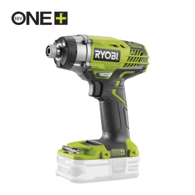 R18ID3-0 Avvitatorte ad Impulsi 1/4" 18V a 3 Velocità Ryobi SENZA BATTERIA