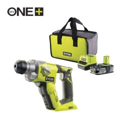 R18SDS-125S Tassellatore SDS+ 18V Ryobi Con Batteria da 2.5 Ah e Borsa