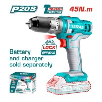 TIDLI201455 20V TOTAL Impact Drill Driver WITHOUT BATTERY