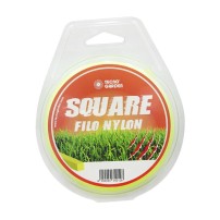 Filo per decespugliatore Quadro Ø 3,0X12m Colore Giallo