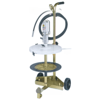 Pneumatic Grease Pump for Drums with Trolley Capacity 20-30 kg